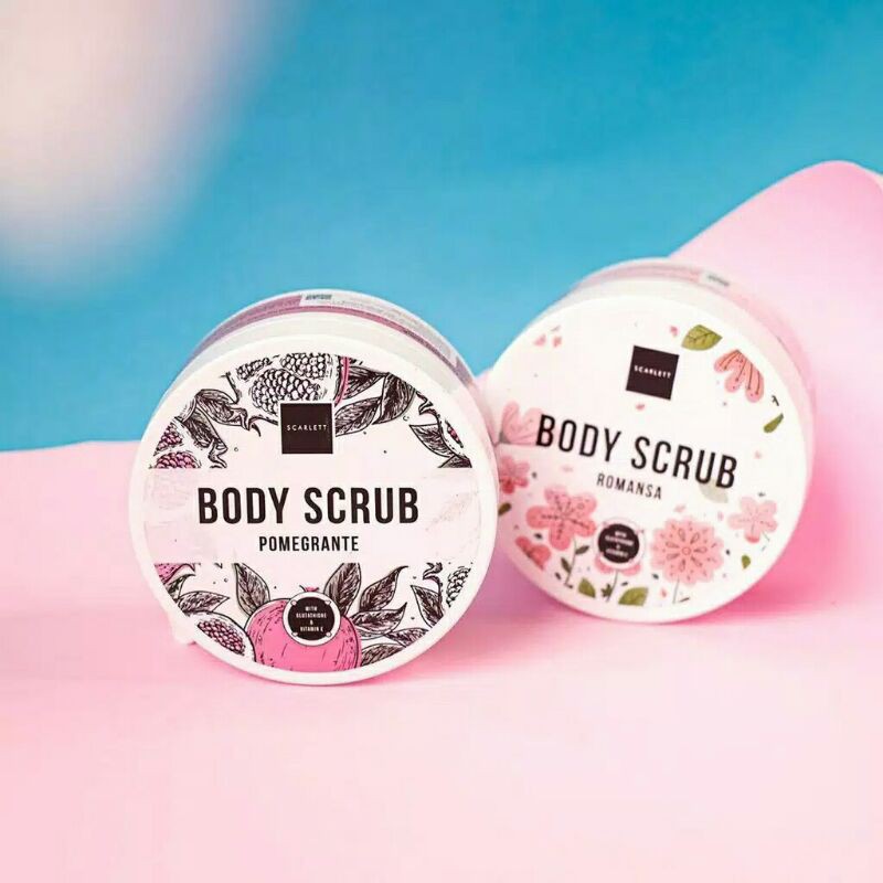 SCARLETT WHITENING BODY SCRUB / LULUR