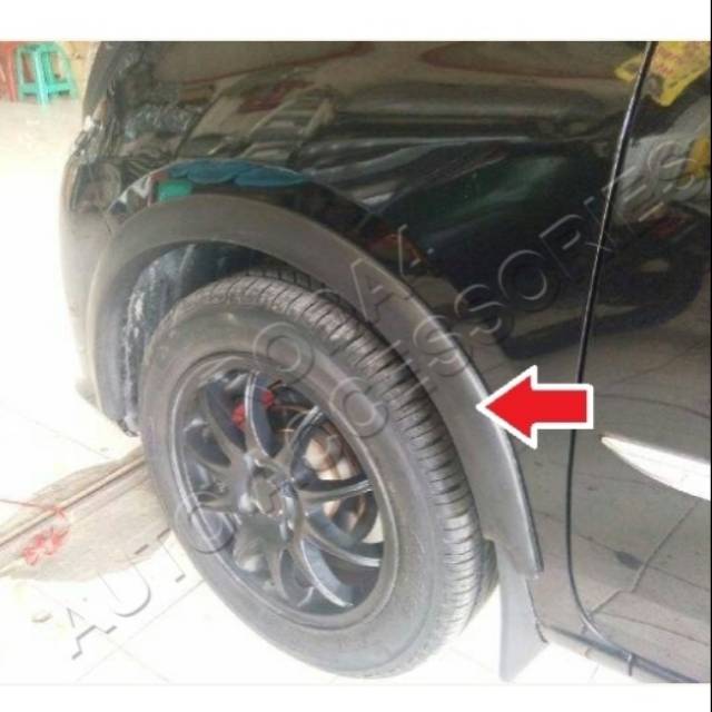 Over fender rush/Terios