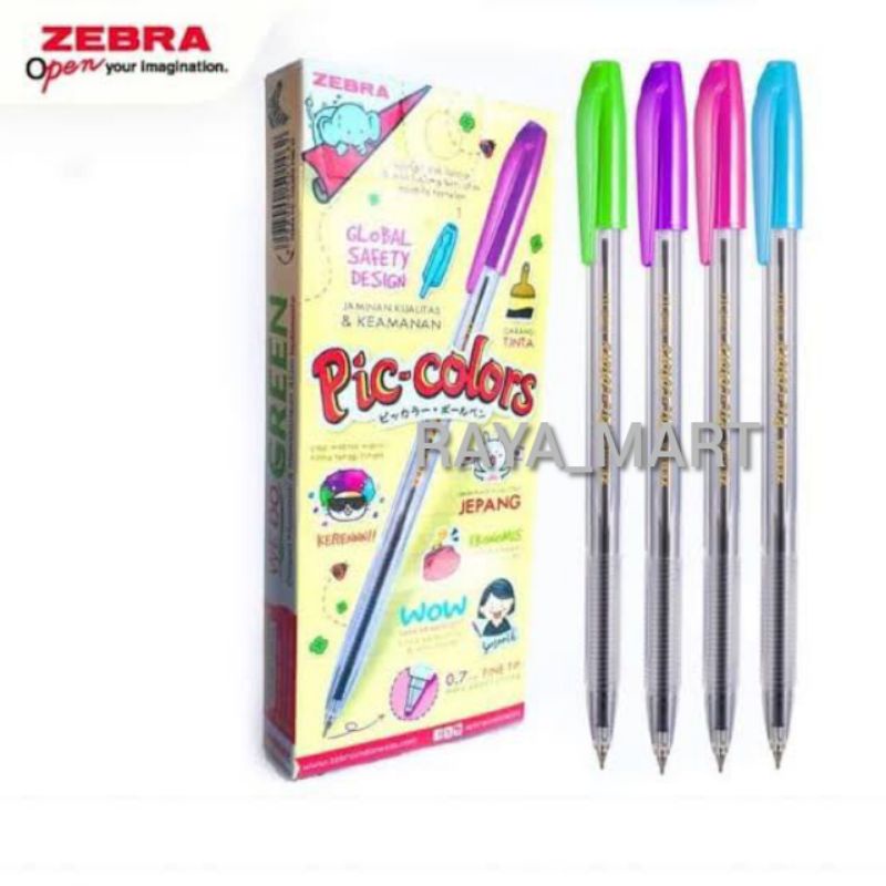 

PULPEN PIC COLORS SEMI GEL INK 0.7 mm