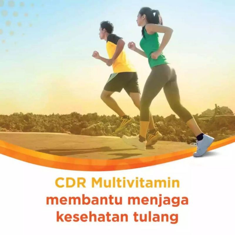 CDR Special Monthly Box 30 Tablet Vitamin Calcium D Redoxon Rasa Jeruk