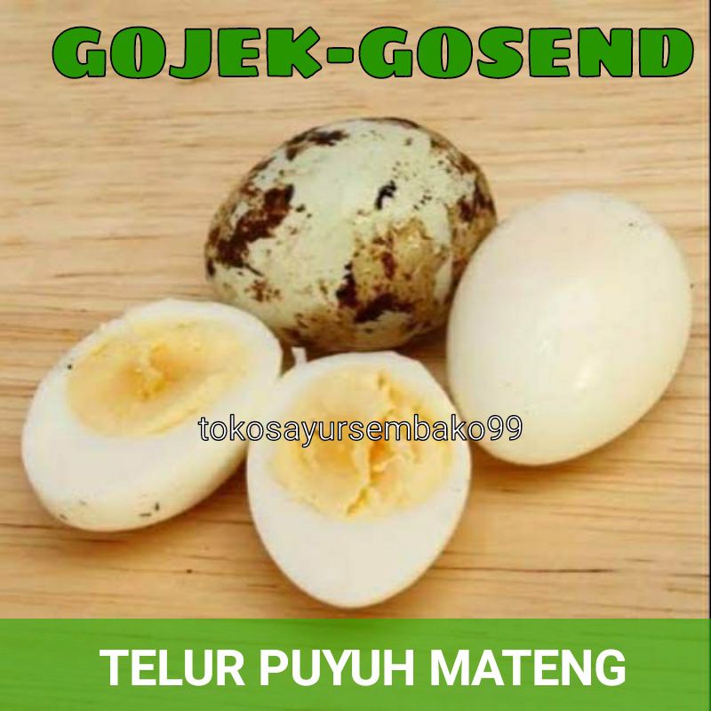 

Telur puyuh Mateng 250 gr -1 kg segar fresh surabaya