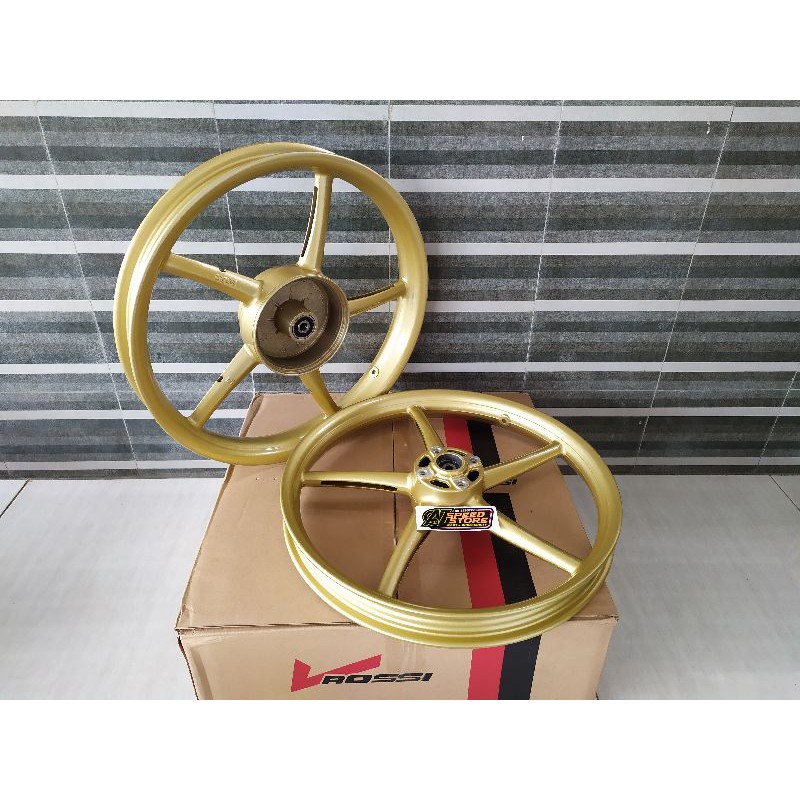 Velg Pelek Racing Rossi VRossi Sanca Palang 5 Yamaha Jupiter Z Vega Fiz R Tiger Cb Herex Rxking