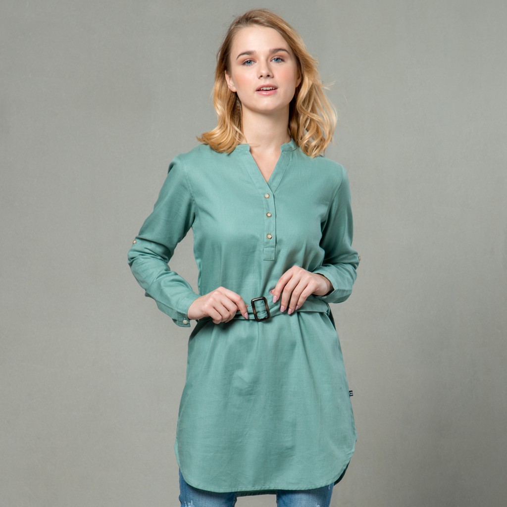 

C2 Gracya Green Casual Shirt