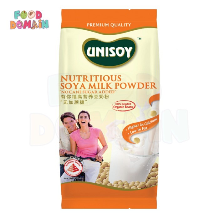 Unisoy Soya Milk Powder Sugar Free - Susu Kacang Instan Tanpa Gula