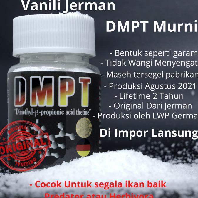 Umpan Ikan Mas/ Essen Ikan Mas/ Vanili Jerman/ Attractant/ DMPT/ 50Gr