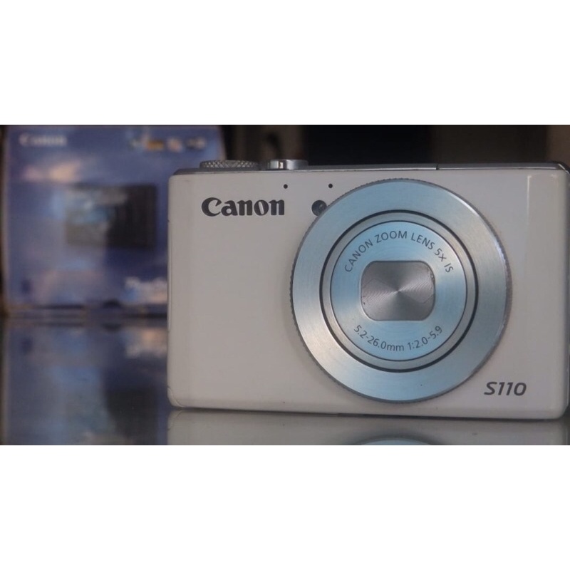 Kamera Canon S110 touch screen, muluss, lengkap, normal