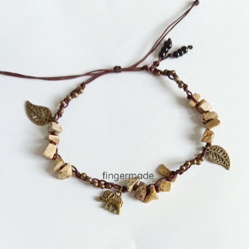 Fingermade Gelang Kaki Boho Bohemian