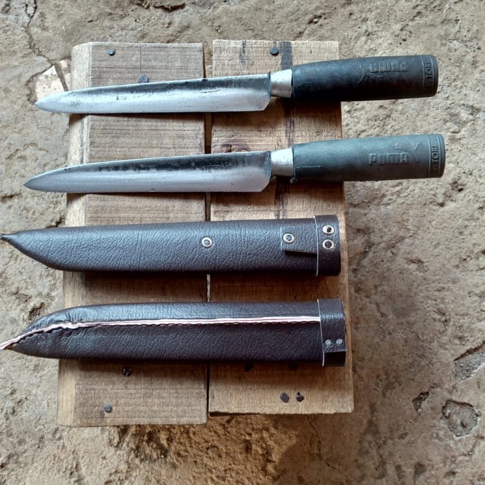 PISAU SET pisau baja tajam asli baja (L9C3) Pisau import Pisau dapur import Pisau daging Pisau dapur