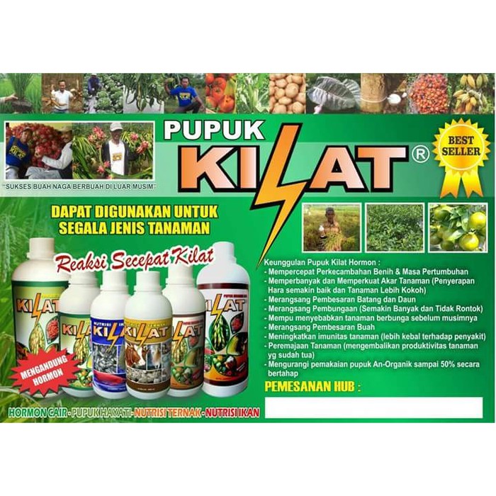 pupuk kilat organik