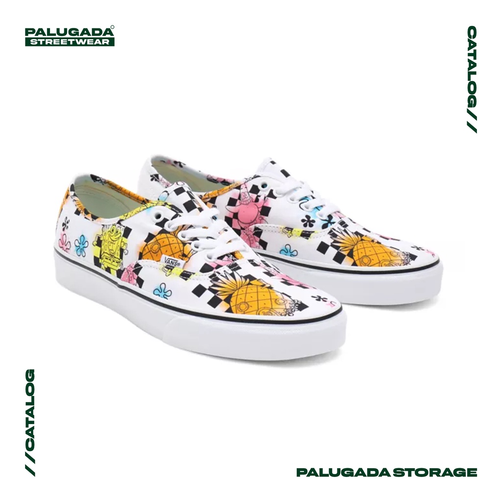 VANS X SPONGEBOB AUTHENTIC SHOES