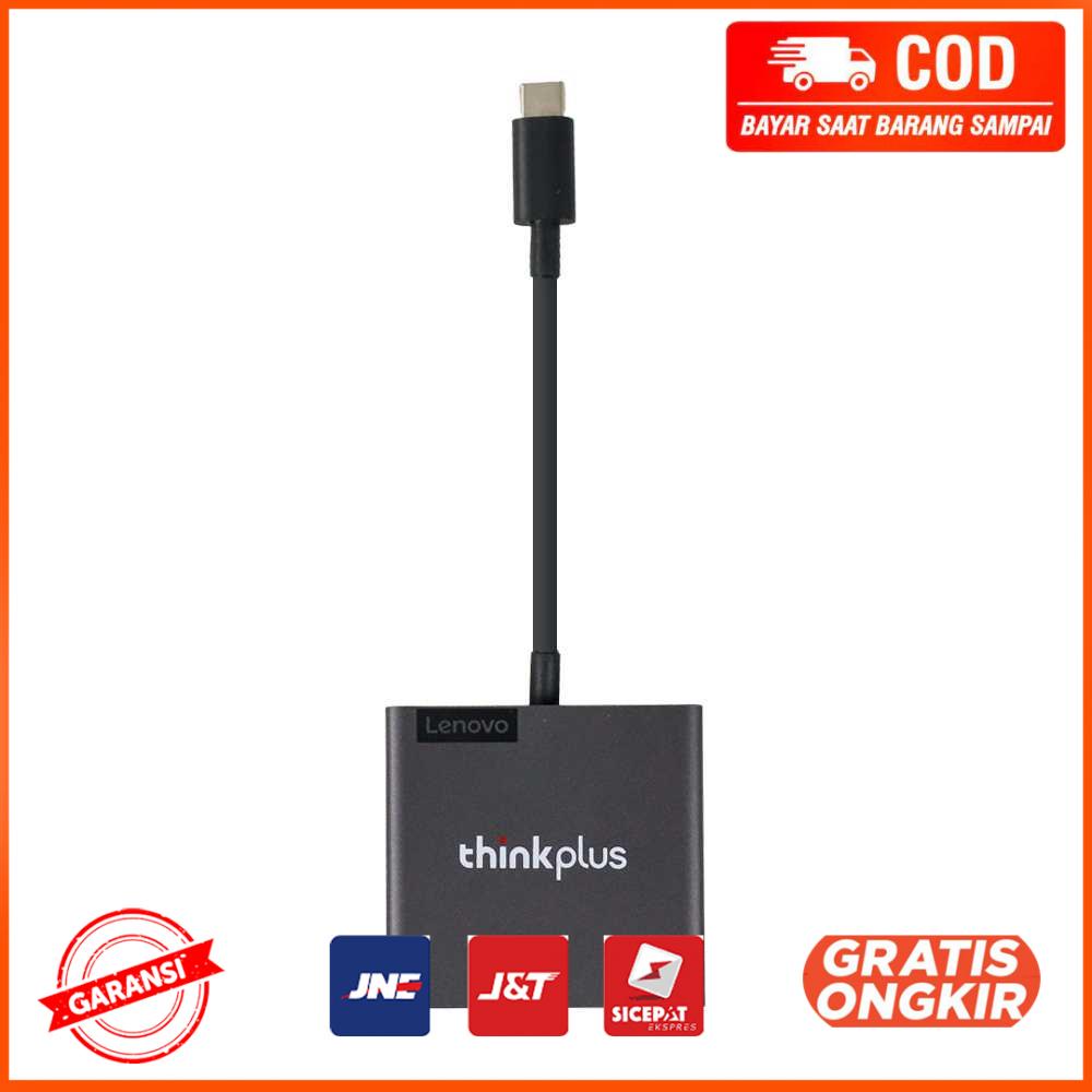 Lenovo Thinkplus Video Adapter USB Type C to HDMI 4K VGA 1080P