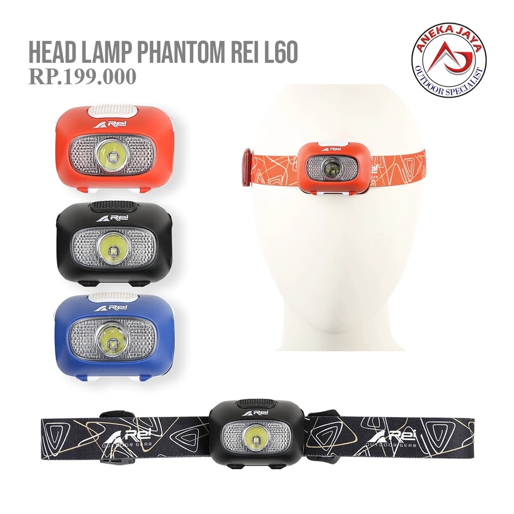 HEAD LAMP AREI PHANTOM L60H