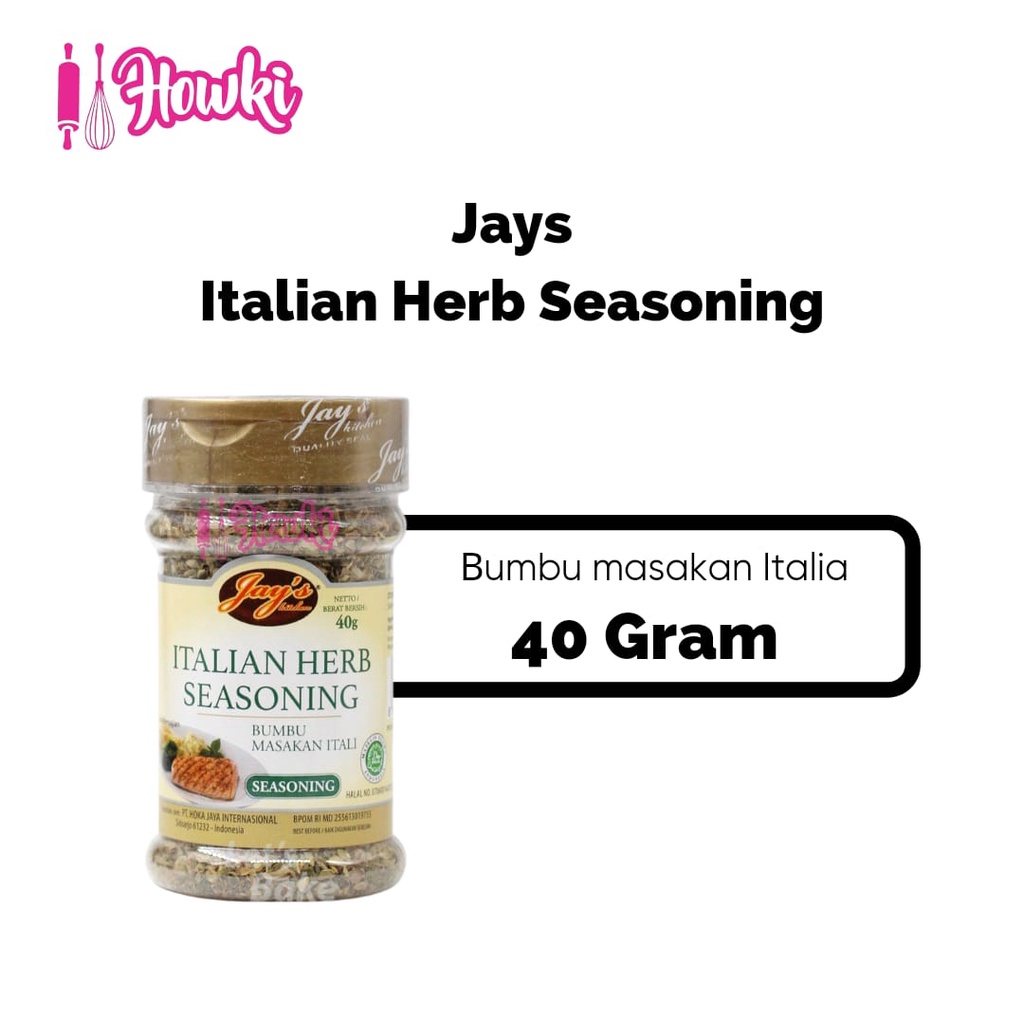 

Italian Herb seasoning jays40gr