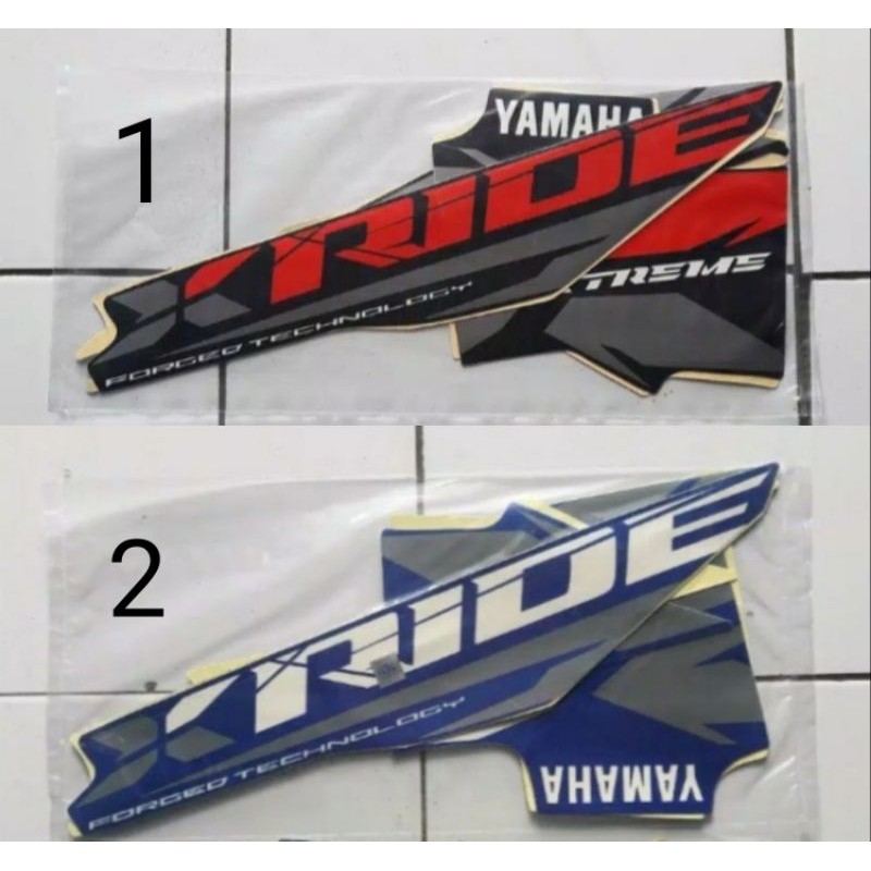 Sticker Striping X Ride 2015