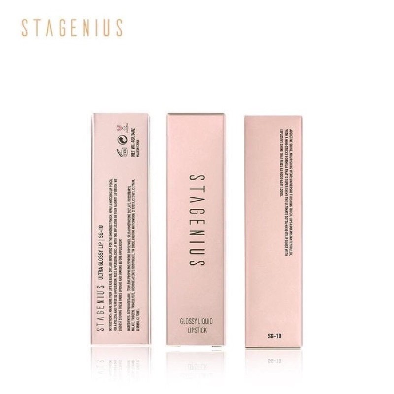 Stagenius SG10 Lipstick Jelly 8 Warna Tahan Lama