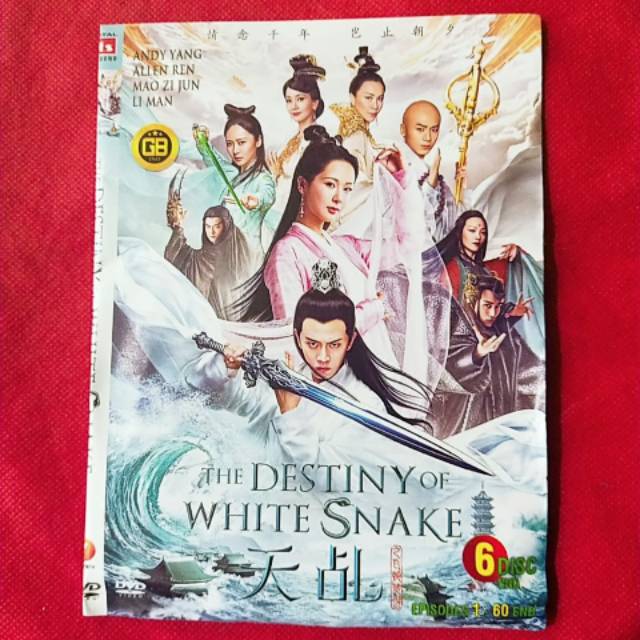 Kaset DVD film seri terbaru the destiny of white snake
