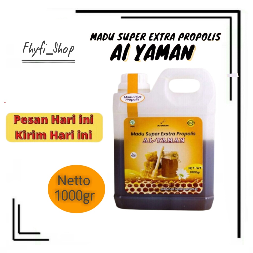 Madu Super Extra Propolis Al Yaman 1 Kg