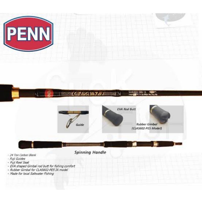 ROD PENN CLASH  602 PE 3-5