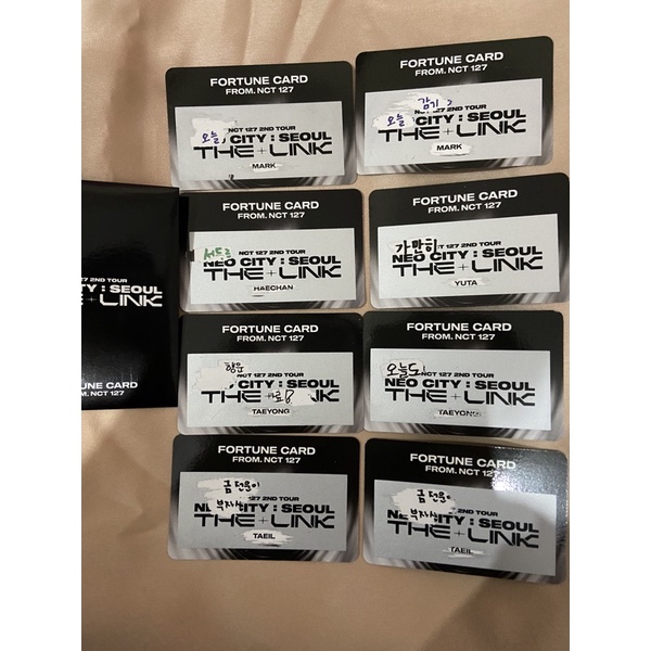 WTS Scratch The Link Taeyong, Haechan, Taeil, Mark & Yuta