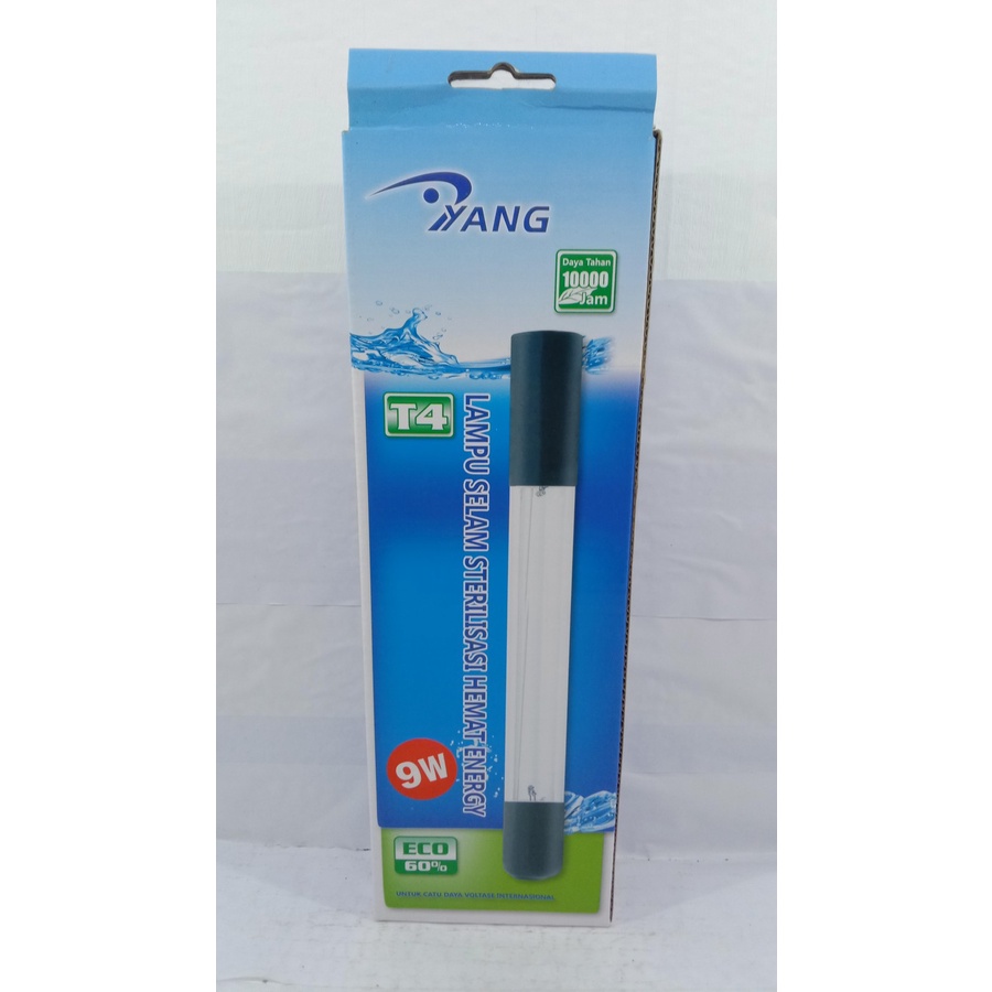 Lampu UV T4 Yang 9 watt / Lampu UV yang 9 watt