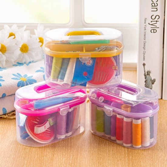 Set Alat Jahit / Set Peralatan Benang Jarum Lengkap / Sewing Box Peralatan Menjahit