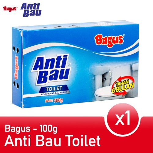 

PENHARUM RUANGAN / BAGUS ANTI BAU TOILET 100GR W-20312