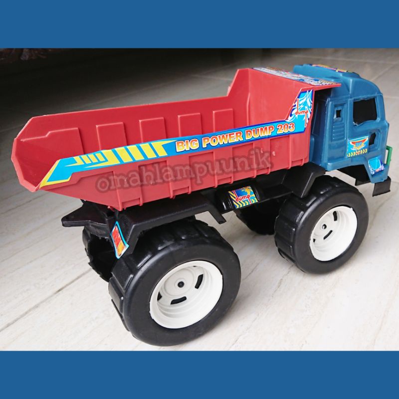 AJ Mainan Anak Mobil Truk Pasir Monster Bigfoot/ Truck Jomplang Roda Besar/Dump Truck  Monster