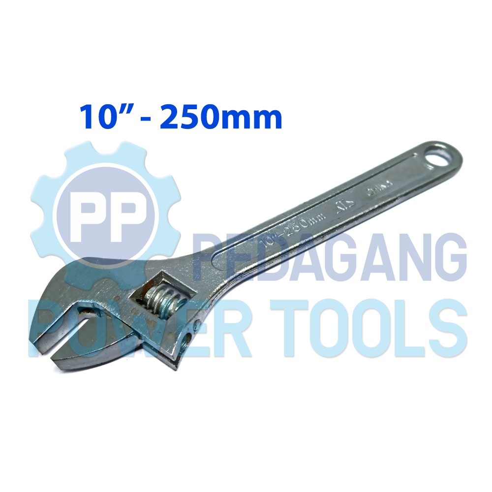 ATS KUNCI INGGRIS 10 INCH ADJUSTABLE WRENCH KUNCI BAGO 250 MM PAS BACO