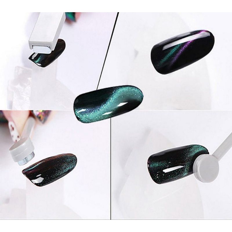 5D Cat eyes gel polish misscheering uv led soak off gel polish kutek gel mata kucing