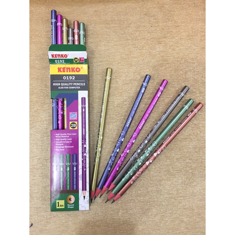 

Pinsil/pensil 2b for comp 0192 KENKO (12 pc)
