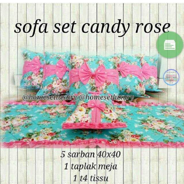Sarung bantal shabby