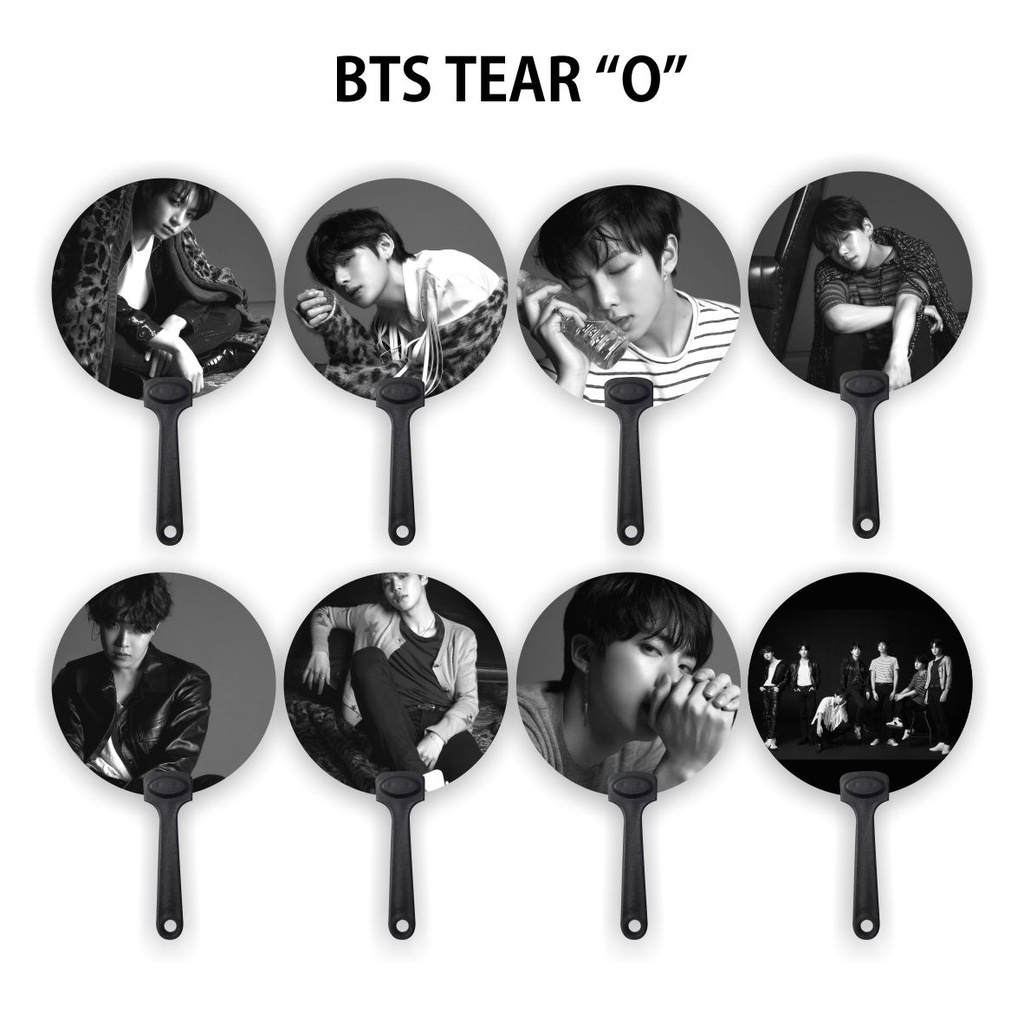 [READY STOCK] KIPAS TANGAN / HANDFAN BTS TEAR O - SOUVENIR KPOP UNOFFICIAL