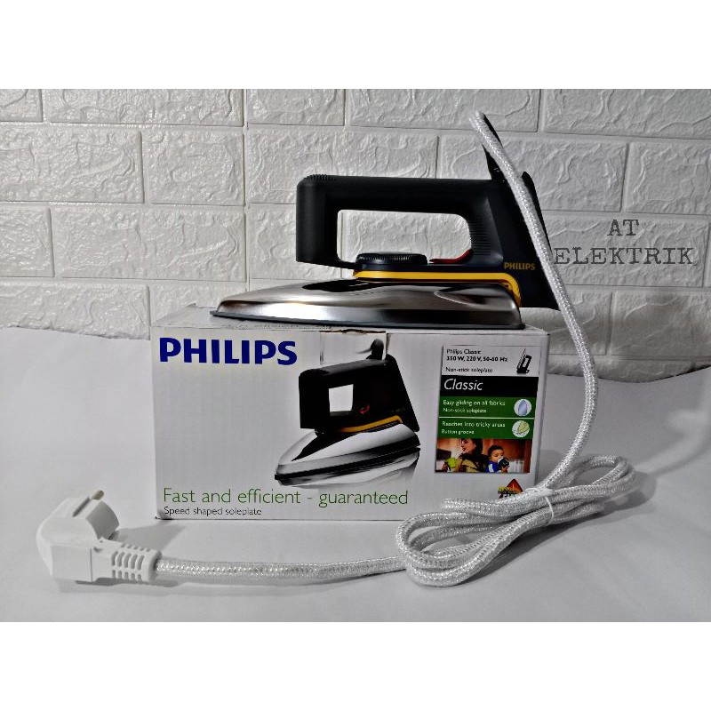 Setrika PHILIPS HR 1172 / Gosokan 300 Watt Stainless steel