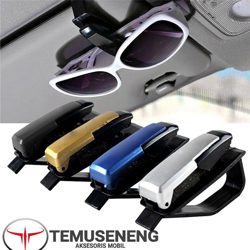 Warna Penjepit Kacamata Mobil Plafon Jepit Kaca Mata Sun Visor Glasses