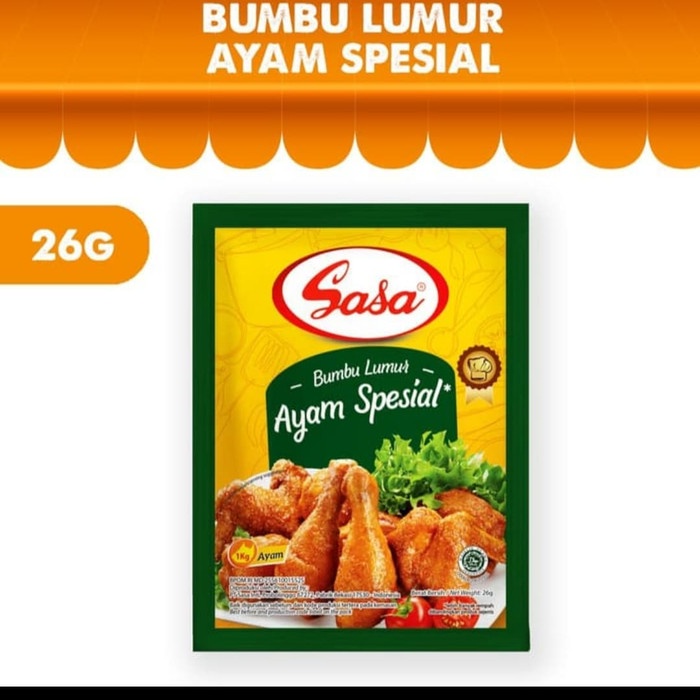 

Sasa Bumbu Lumur 26 Gr - Ayam Spesial
