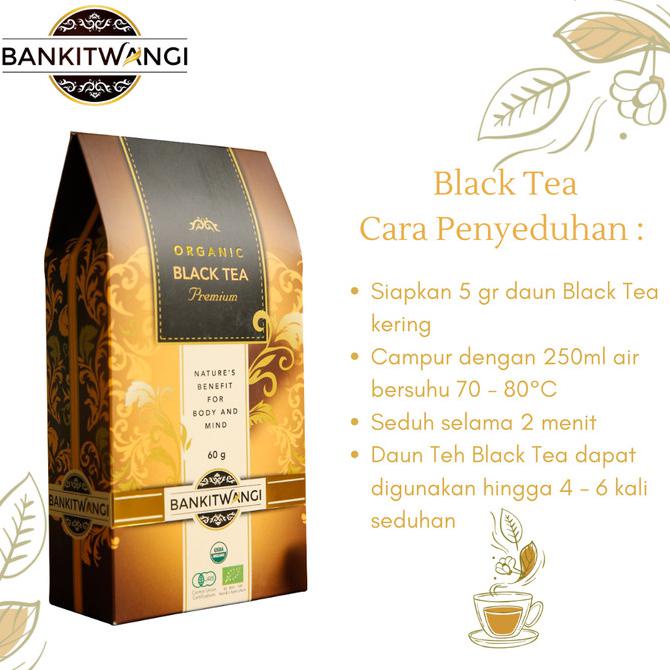 

[[BISA COD]] Bankitwangi Organic Black Tea 60gr - Teh Organik,Teh Hitam,Teh Premium EKSLUSIF Kode