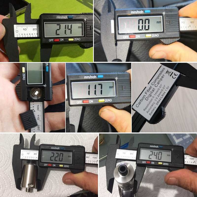 GROSIR_IJ Taffware Jangka Sorong Digital Vernier Caliper LCD Screen