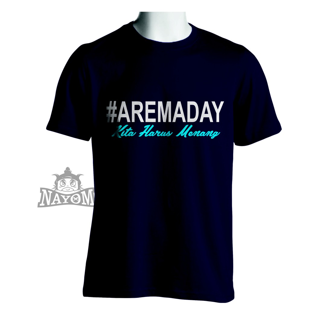 KAOS FANS AREMA SUPORTER AREMANIA AREMA DAY KAOS BOLA LIGA INDONESIA