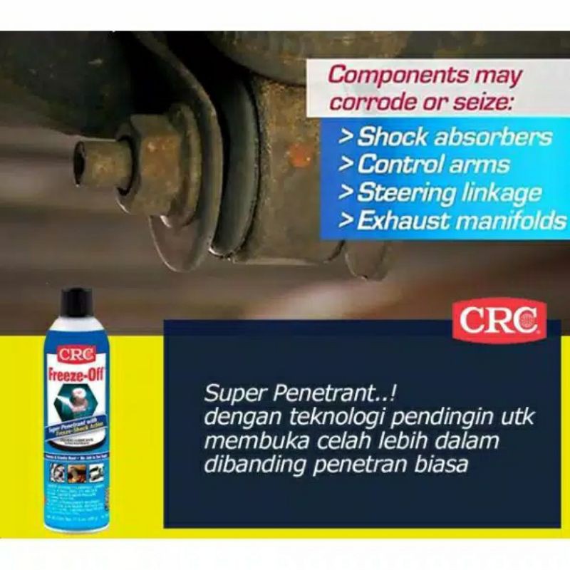 CRC Freeze Off 326g Pembersih Karat Spray