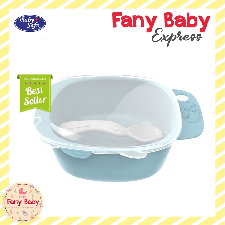 BABY SAFE MEAL BOWL WITH TRANSPARENT LID / B356