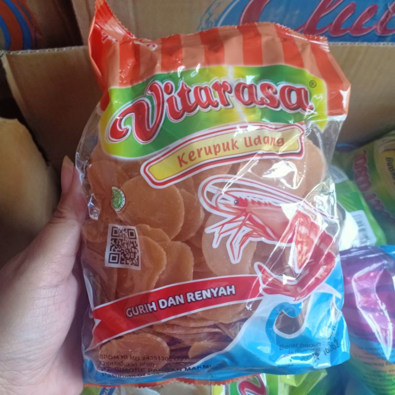 

kERUPUK UDANG MENTAH VITARASA 250gr