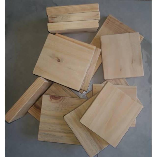 Papan kayu jati belanda pinus sudah serut dan amplas halus