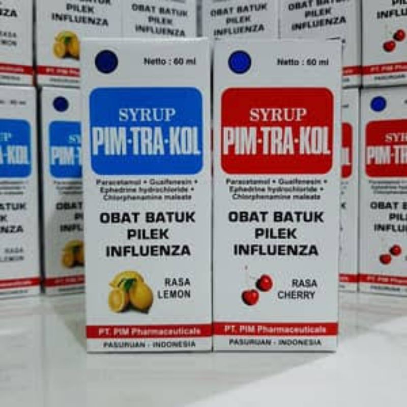 PimTraKol Syrup 60 ml ORIGINAL-BPOM