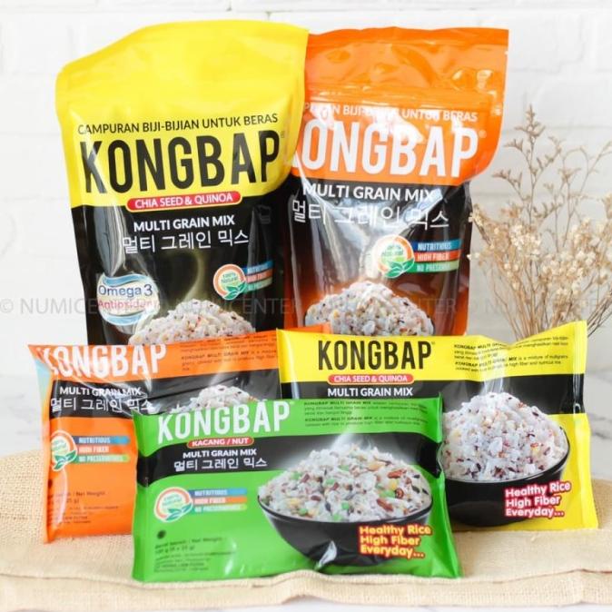 

HS KONGBAP YELLOW CHIA & QUINOA MIX 150G - MARIFOOD 3 pcs