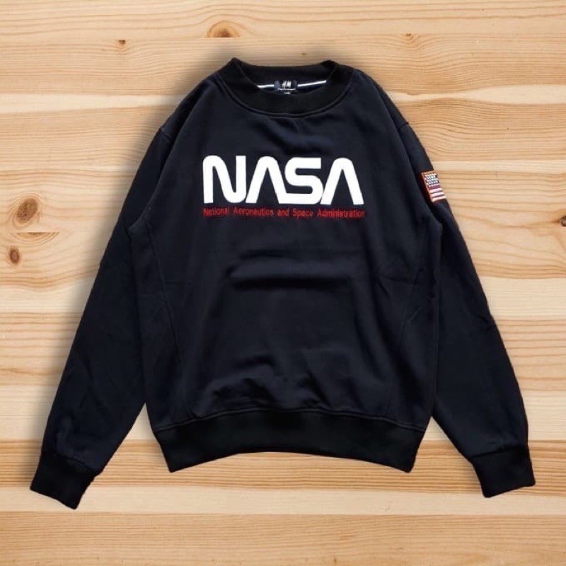 Crewneck H&amp;M Nasa Sweater HnM Nasa Original