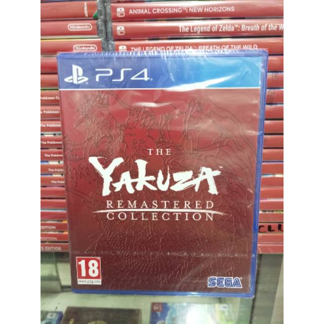 PS4 Game - The Yakuza Remastered Collection Reg 2