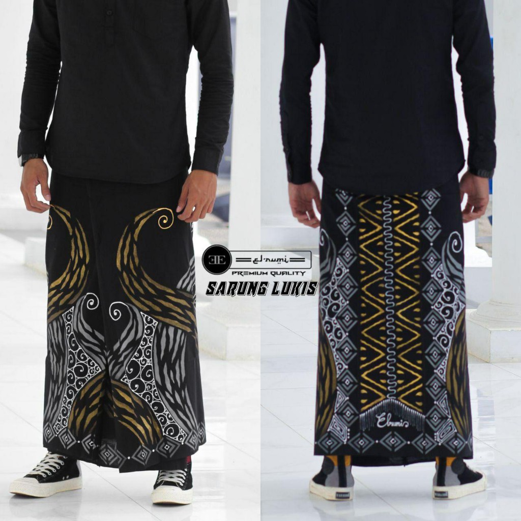 sarung batik pekalongan motif lukis avatar original elrumi sarung santri murah berkualitas murah