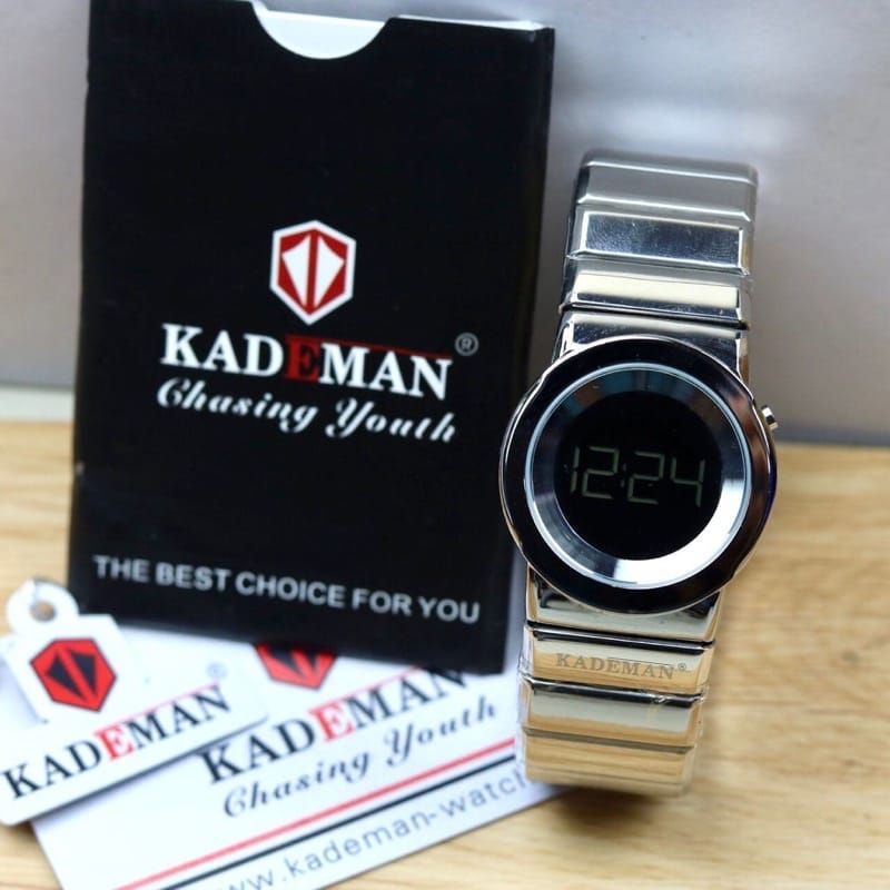 Jam Tangan Digital Kademan All Stainliss Steel Jam Terlaris Fashion COD