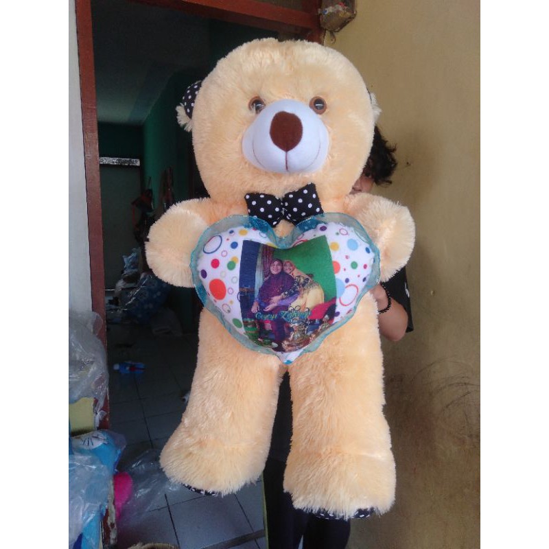 BONEKA TEDY BEAR XL GRATIS UKIR NAMA/PRINT PHOTO