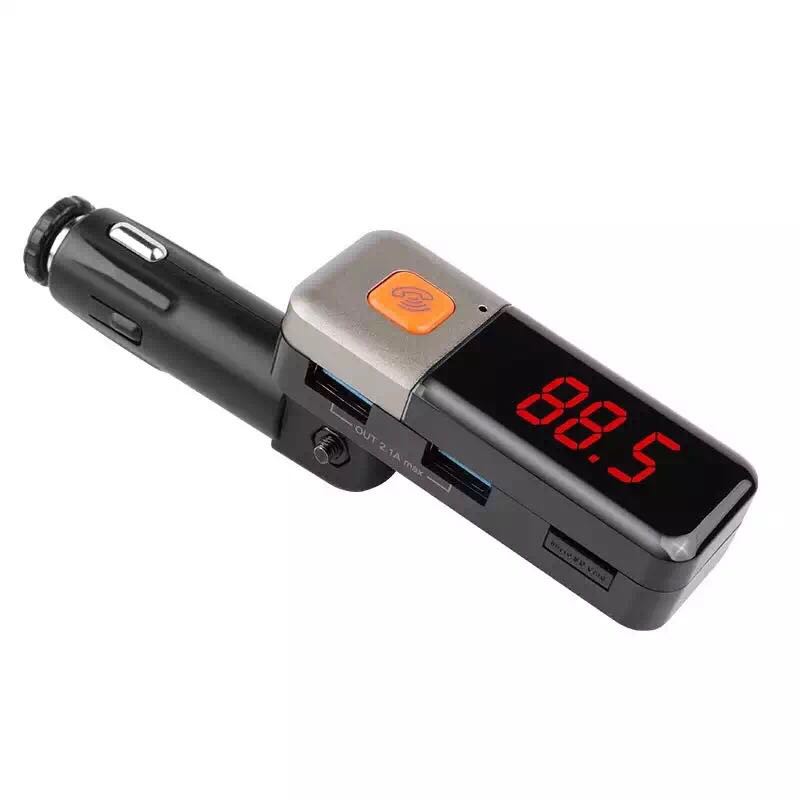 BT11 Wireless In-Car Bluetooth Kit FM Transmitter Handsfree Call USB Car Charger